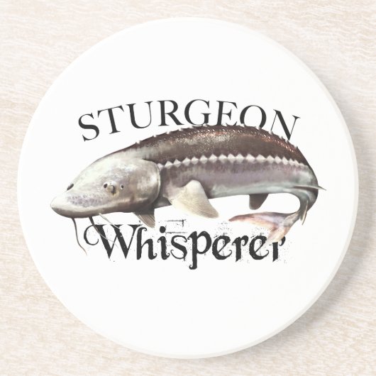 Sturgeon Whisperer Getränkeuntersetzer (Vorne)