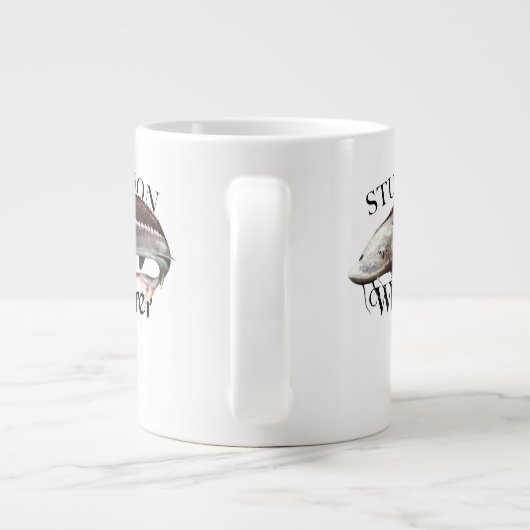 Sturgeon Whisperer Jumbo-Tasse (Rückseite)