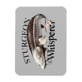 Sturgeon Whisperer Magnet (Vertikal)