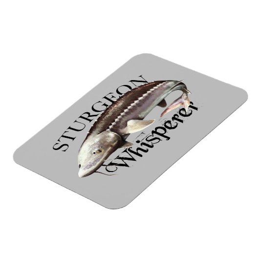 Sturgeon Whisperer Magnet (Linke Seite)