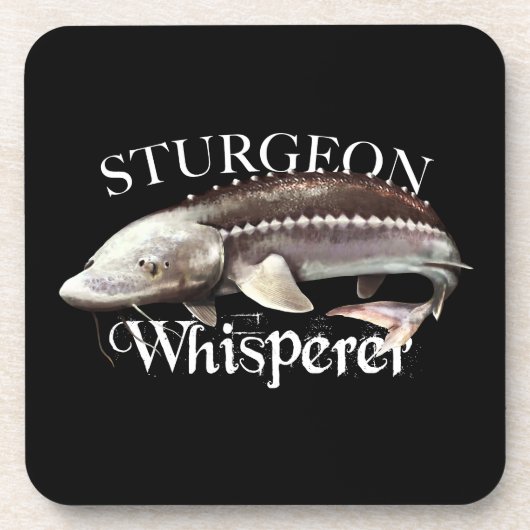 Sturgeon Whispern Getränkeuntersetzer (Vorderseite)