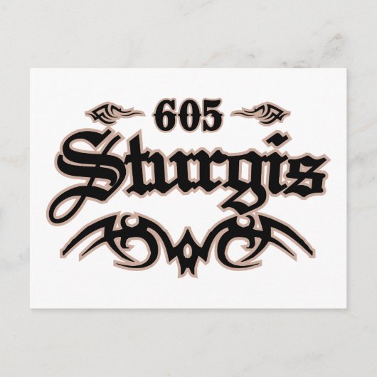 Sturgis 605 postkarte (Vorderseite)