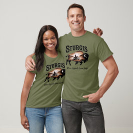 Sturgis Black Hills SD Bison T-Shirt