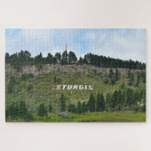 Sturgis Hillside Sign, South Dakota Puzzle (Horizontal)