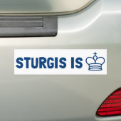 Sturgis ist König Autoaufkleber (Auf Auto)
