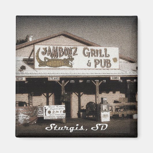 Sturgis, SD Magnet (Vorne)