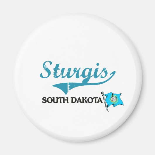 Sturgis South Dakota City Classic Magnet (Vorne)