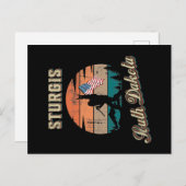 Sturgis South Dakota Postkarte (Vorne/Hinten)