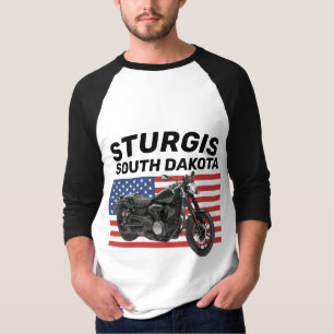 STURGIS SÜDDAKOTA BIKER MOTORRÄDER-T - SHIRT