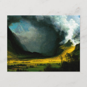 Sturm Alberts Bierstadt in der Gebirgseinladung Einladung
