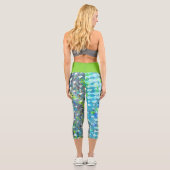 Sturm am Meer Capri Leggings (Rückseite)
