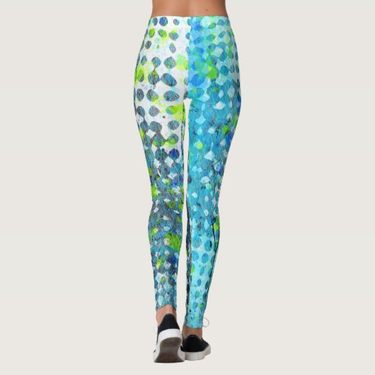 Sturm am Meer Leggings (Rückseite)