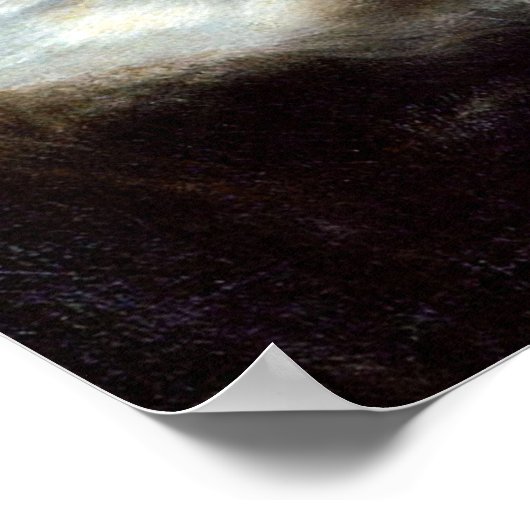 Sturm am Meer von Galiläa Canvas Print Poster (Ecke)