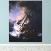 Sturm am Meer von Galiläa durch Rembrandt van Rijn Leinwanddruck (Insitu (Holzboden))