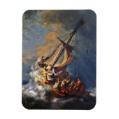 Sturm am Meer von Galiläa Magnet (Vertikal)