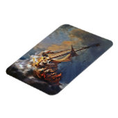 Sturm am Meer von Galiläa Magnet (Linke Seite)