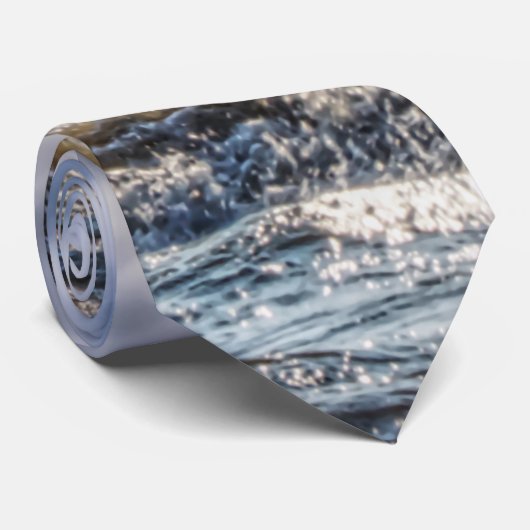 Sturm am St Joseph Lighthouse Krawatte (Gerollt)