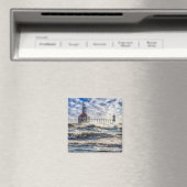 Sturm am St Joseph Lighthouse Magnet (In Situ (Geschirrspüler))