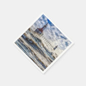 Sturm am St Joseph Lighthouse Serviette (Ecke)