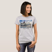 Sturm am St Joseph Lighthouse T - Shirt (Vorne ganz)