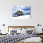 Sturm am Strand Leinwanddruck (Insitu (Schlafzimmer))
