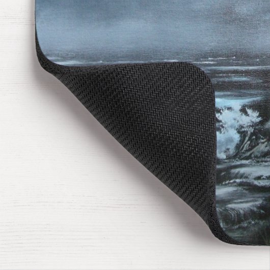 Sturm an der Flut Mousepad (Ecke)