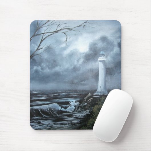 Sturm an der Flut Mousepad (Mit Mouse)