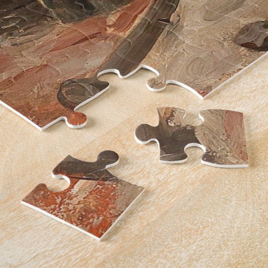 Sturm an der Küste (von Rudolf Jordan) Puzzle (Seite)