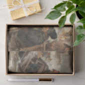 Sturm an der Küste (von Rudolf Jordan) Seidenpapier (Geschenk)