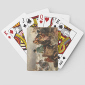 Sturm an der Küste (von Rudolf Jordan) Spielkarten (Rückseite)