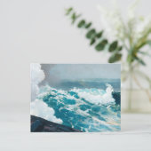 Sturm auf dem Gemälde Postkarte (Stehend Vorderseite)