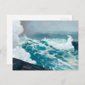 Sturm auf dem Gemälde Postkarte (Vorne/Hinten)