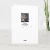 Sturm auf dem Meer von Galiläa Karte (Rückseite)