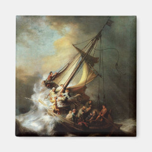 Sturm auf dem Meer von Galiläa Magnet