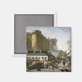Sturm auf die Bastille Magnet (Vorderseite/Rückseite)