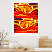 Sturm auf eine ferne Sternenkunst Poster (Küche)