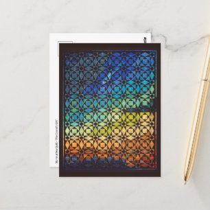 Sturm auf Sea Quilt Postkarte