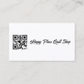 Sturm auf Sea Quilt voll anpassbare Biz Cards Visitenkarte (Rückseite)