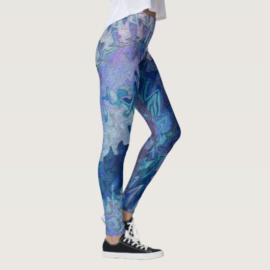Sturm auf See und Sand.... Leggings (Rechts)