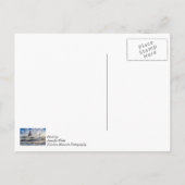 Sturm bei St Joseph LighthousHoch bald wieder gut  Postkarte (Rückseite)