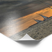 Sturm bei Sunset in Key West, Florida Foto (Ecke)