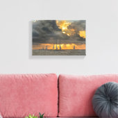 Sturm bei Sunset in Key West, Florida Leinwand (Insitu (Wohnzimmer))