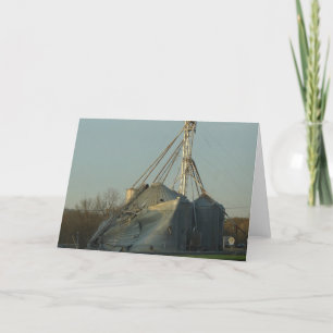 Sturm beschädigter Grain Bin Karte
