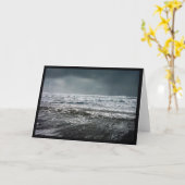 Sturm-Brandung Karte (Gelbe Blume)