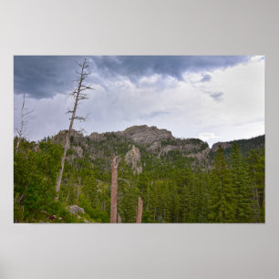 Sturm braut sich im Black Elk Wilderness Poster