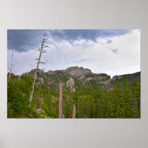 Sturm braut sich im Black Elk Wilderness zusammen Poster