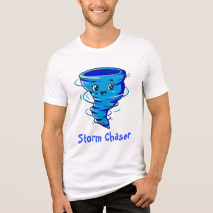 Sturm Chaser des Twonado-Jungen Männer-Shirt Tri-Blend Shirt