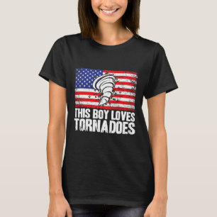Sturm Chaser Hurrikan Meteorologie Dieser Junge Li T-Shirt