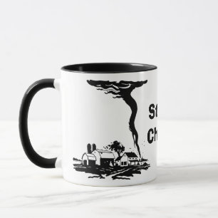 Sturm Chaser Tornado Twister Wettermeteorologie Tasse