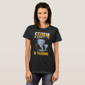 Sturm Chaser trainiert Tornado Chaser T-Shirt (Vorne ganz)